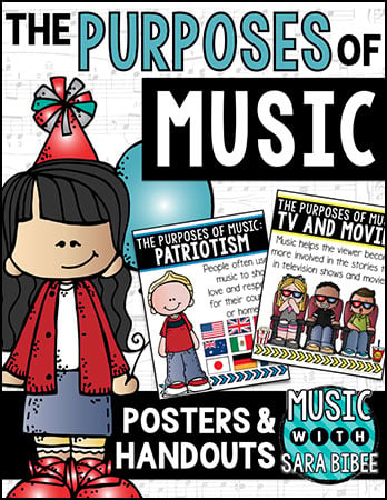 Purposes of Music Poster Set