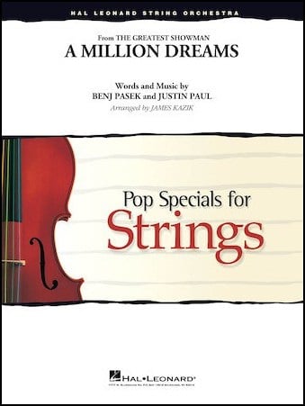 A Million Dreams choral sheet music cover