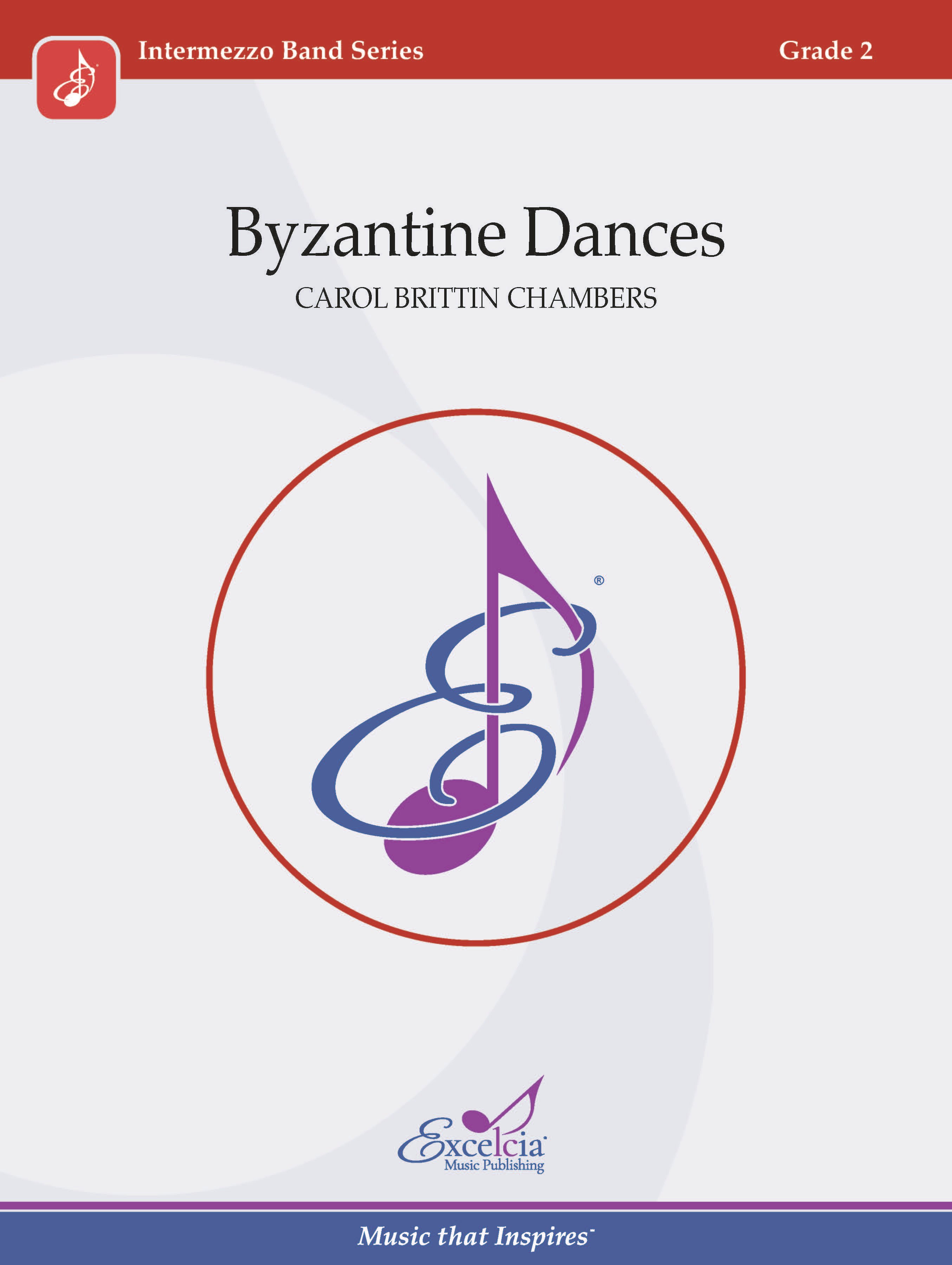 Byzantine Dances choral sheet music cover