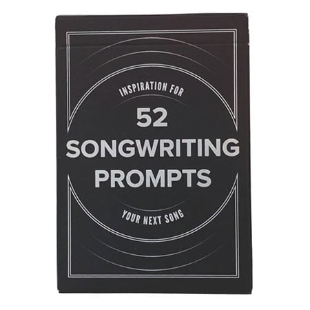 Songwriting Prompts Card Deck music accessory image