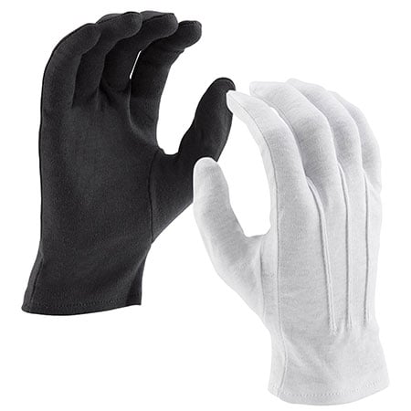 Cotton Gloves - Black