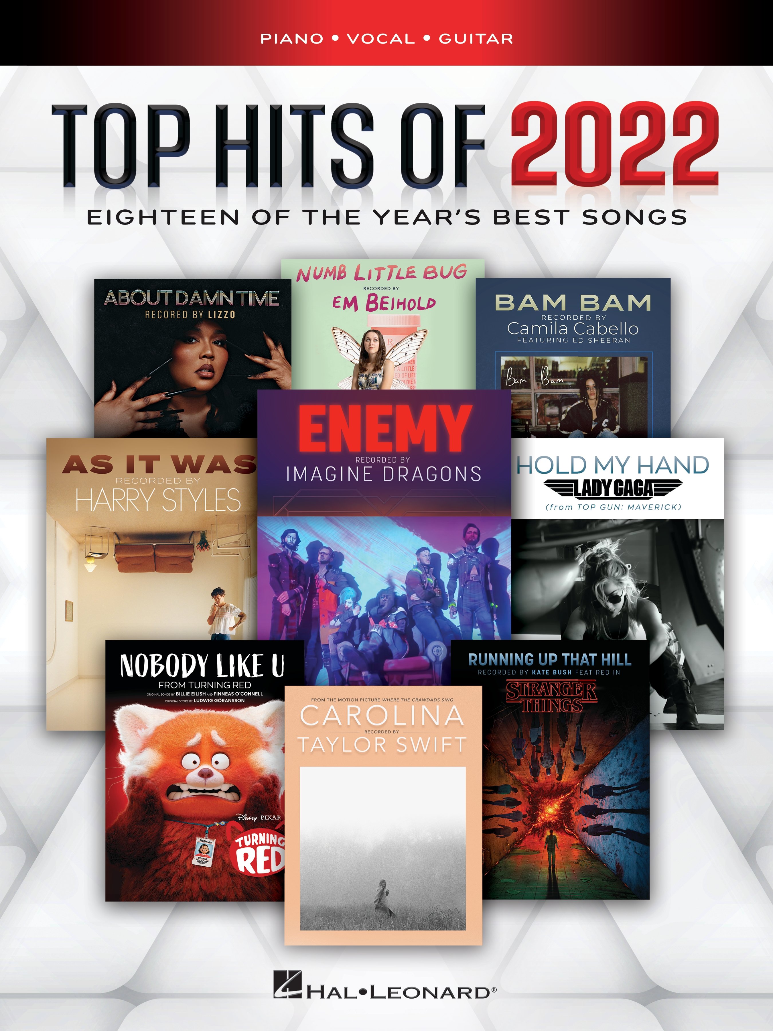 Top Hits of 2022 guitar sheet music cover