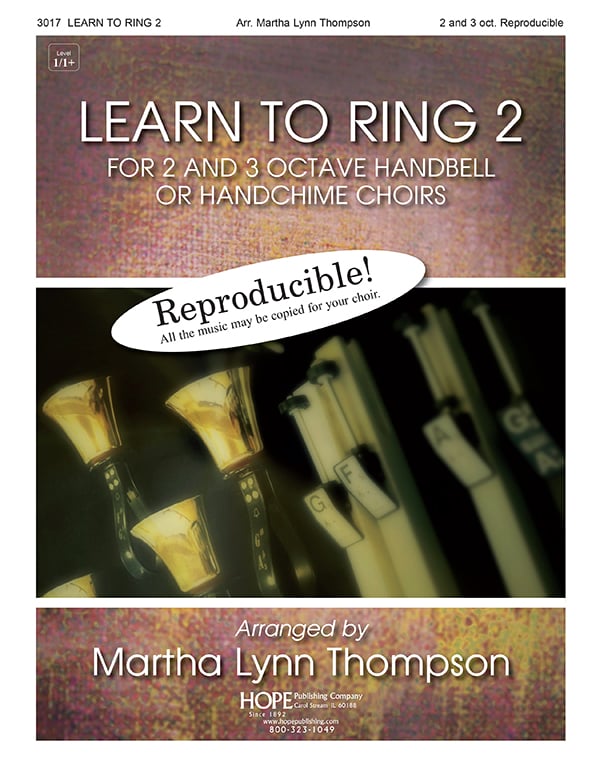 Learn to Ring, Vol. 2 handbell sheet music cover