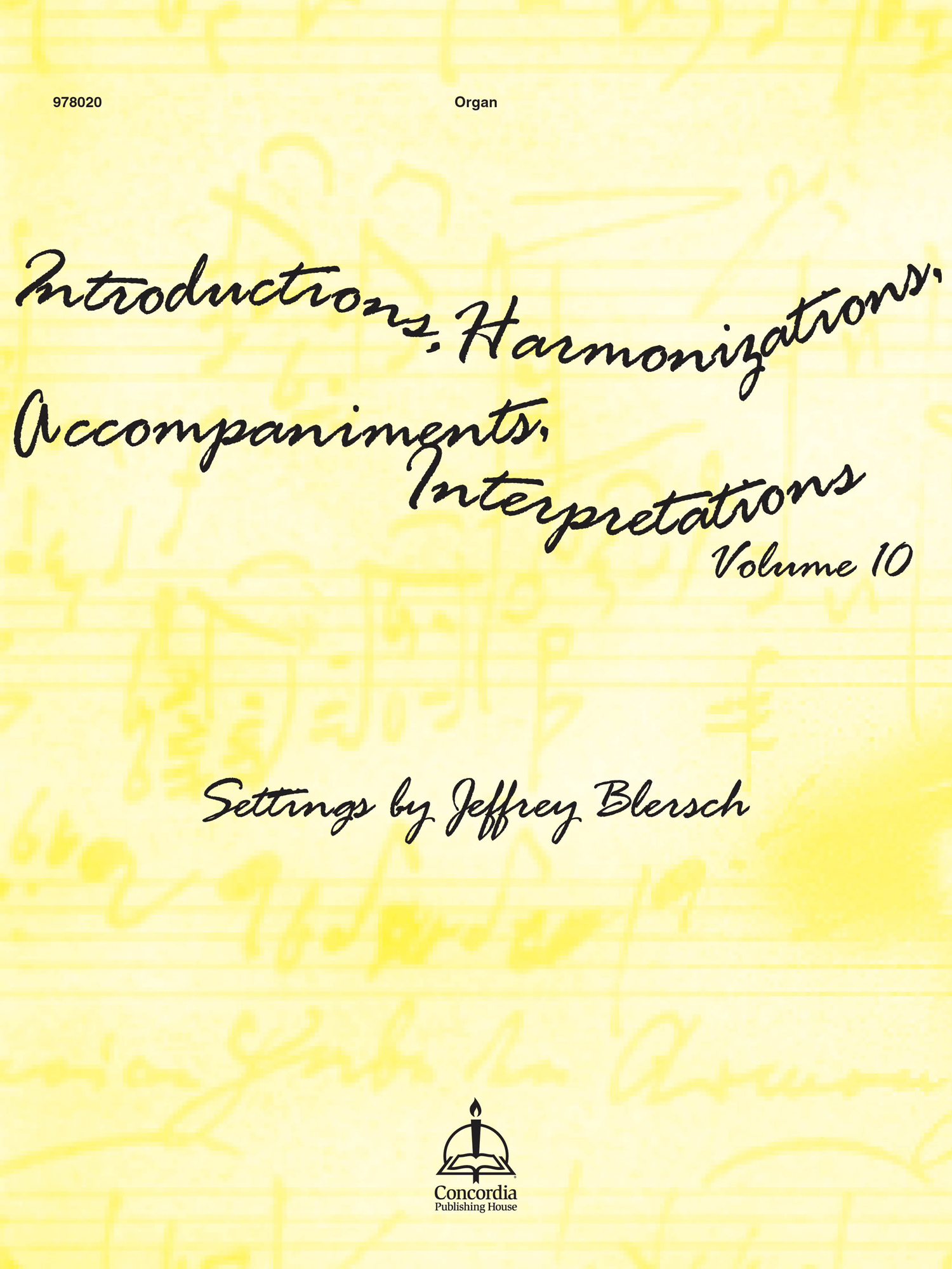 Introductions, Harmonizations, Accompaniments, Interpretations - Vol. 10