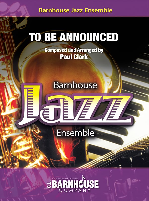 To Be Announced jazz sheet music cover