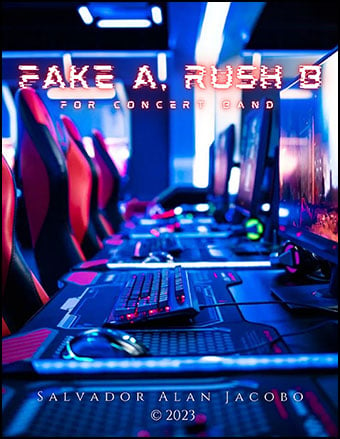 Fake A, Rush B myscore sheet music cover