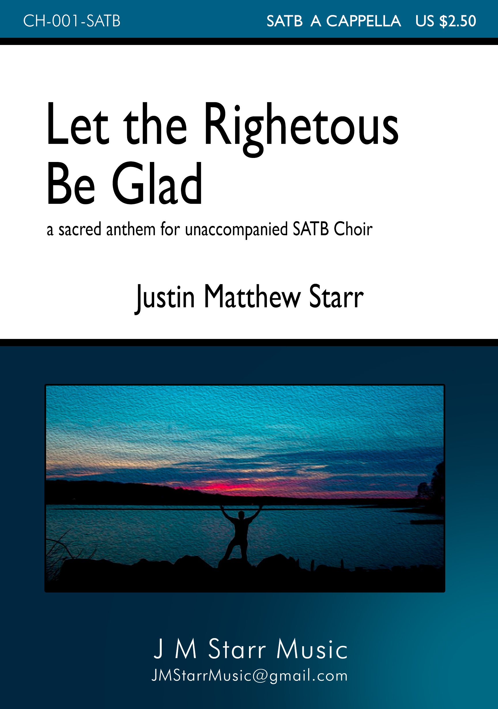 Let the Righteous Be Glad myscore sheet music cover