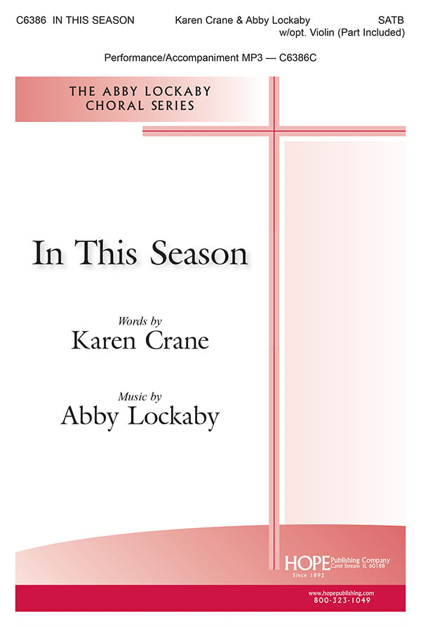 In This Season church choir sheet music cover