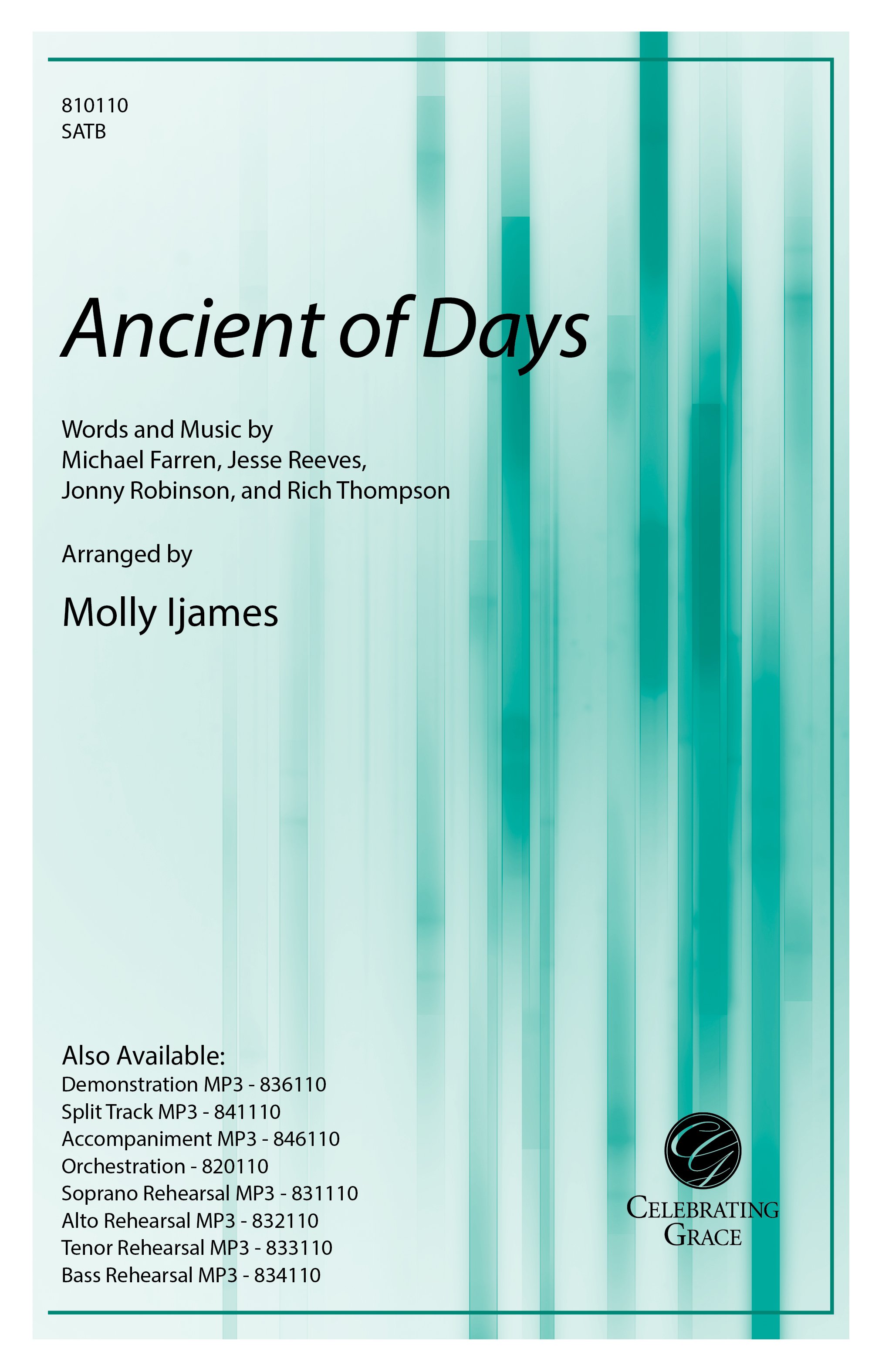 Ancient of Days church choir sheet music cover