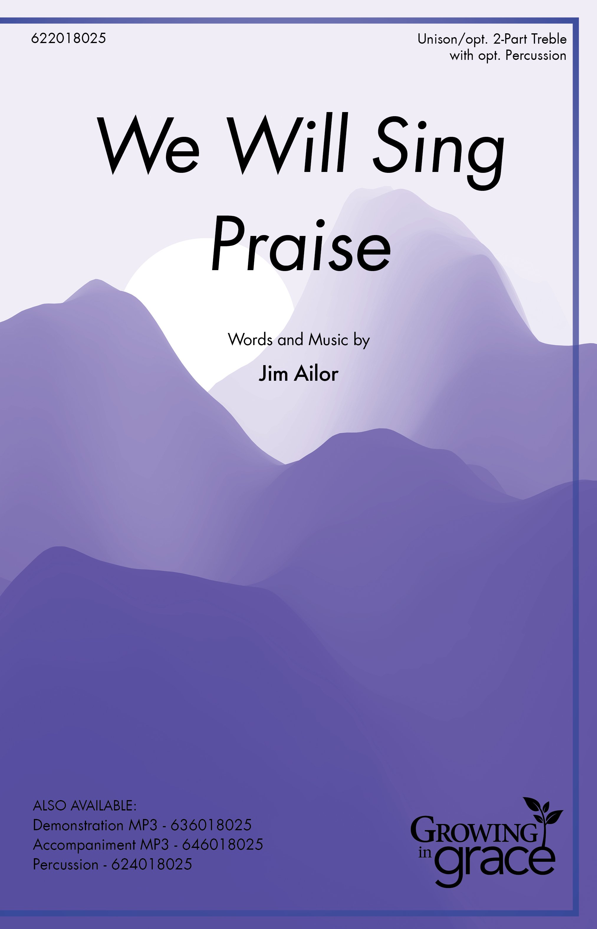 We Will Sing Praise church choir sheet music cover