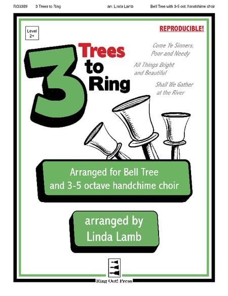 3 Trees to Ring handbell sheet music cover