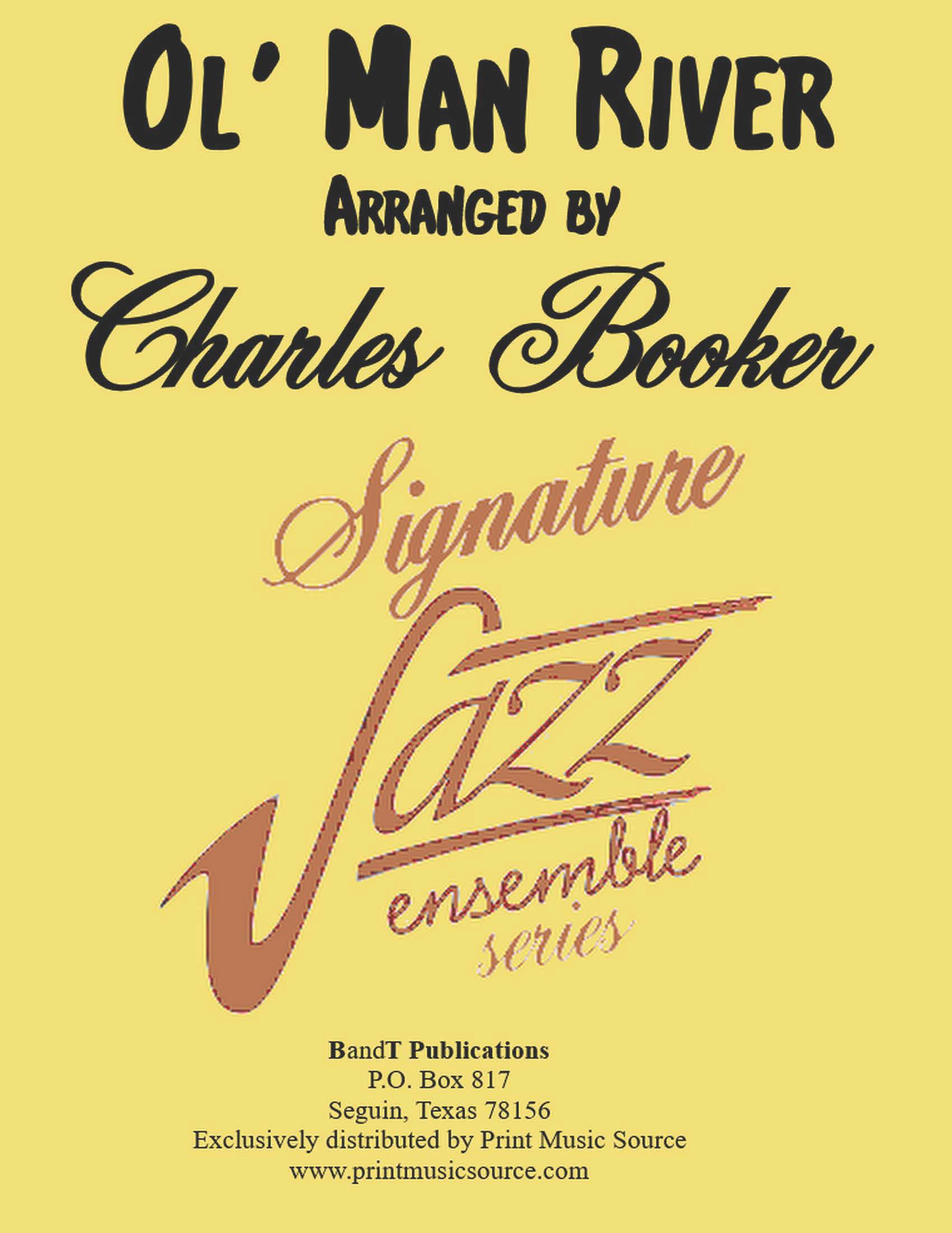 Ol' Man River jazz sheet music cover