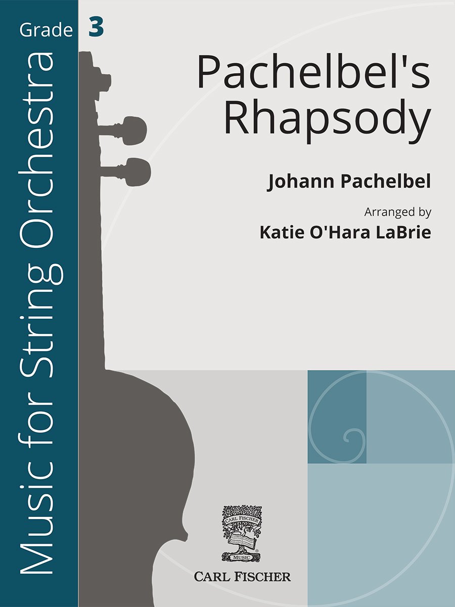 Pachelbel's Rhapsody orchestra sheet music cover