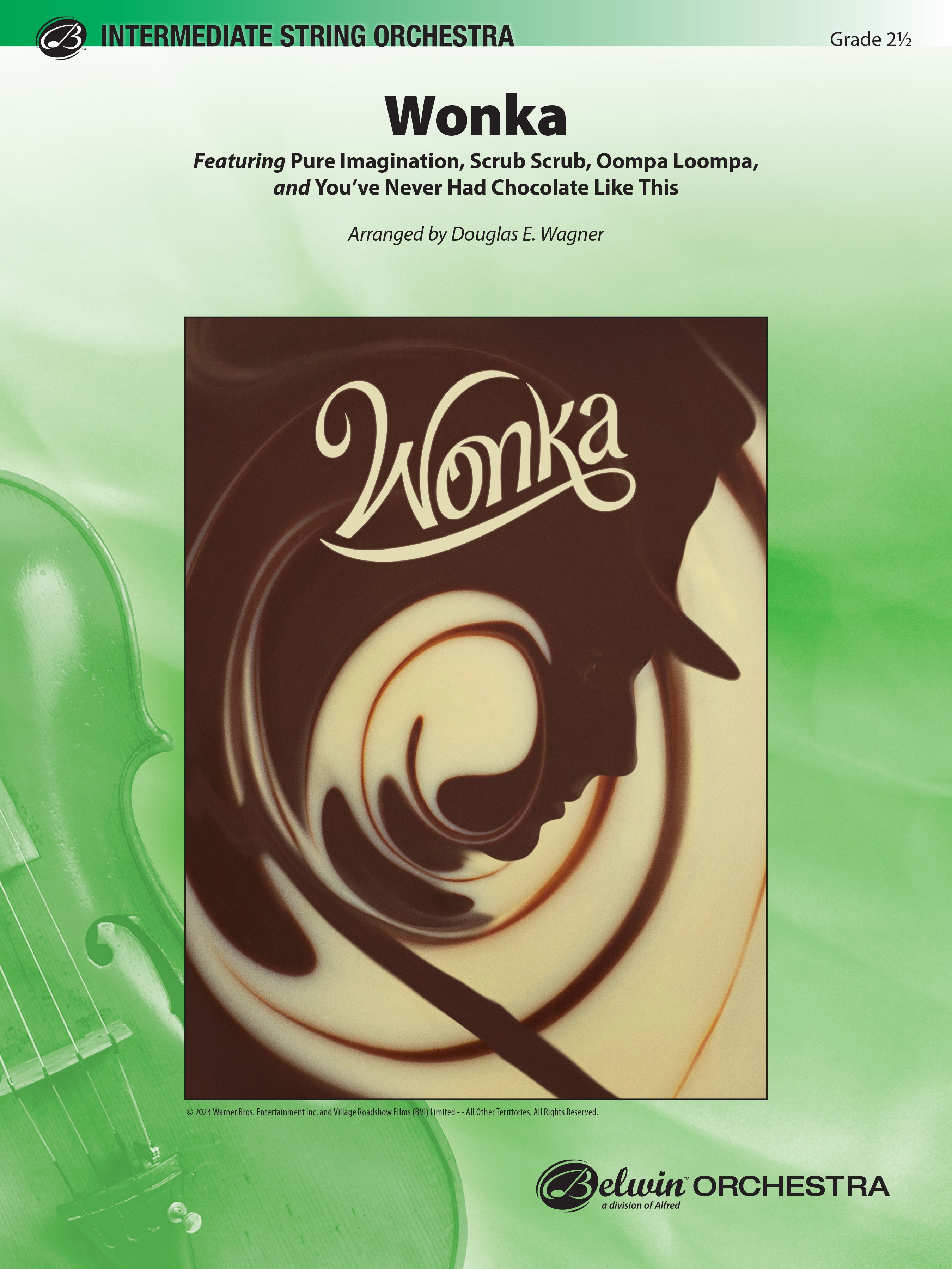 Wonka orchestra sheet music cover