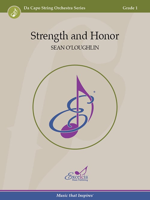 Strength and Honor orchestra sheet music cover