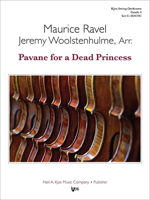 Pavane for a Dead Princess orchestra sheet music cover