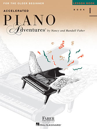 Accelerated Piano Adventures for the Older Beginner classroom sheet music cover