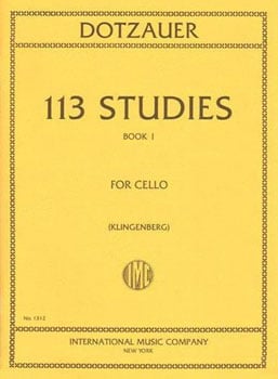 113 Studies string sheet music cover