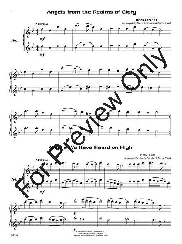 Compatible Christmas Duets for Winds Flute / Oboe