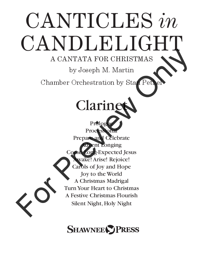 Canticles in Candlelight Chamber Orchestra Acc CD-ROM