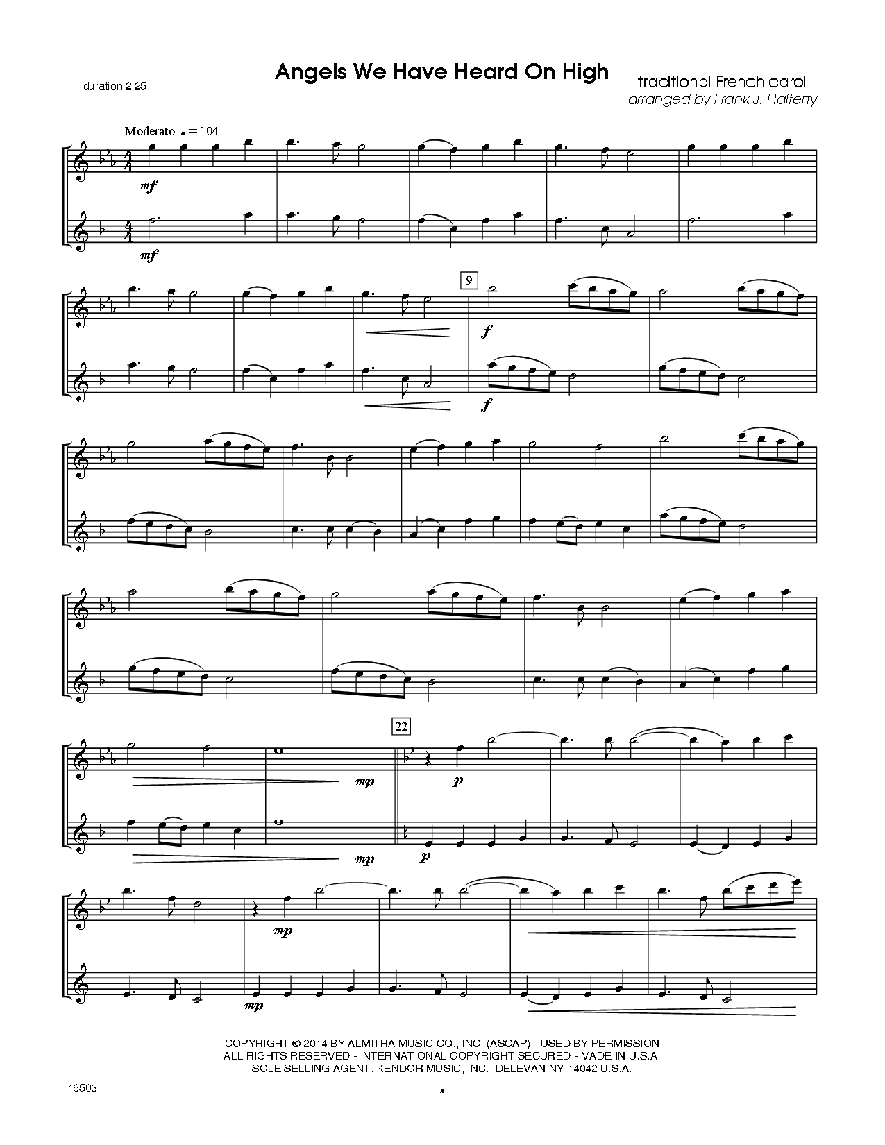Christmas Anthology Flute and Clarinet Duet