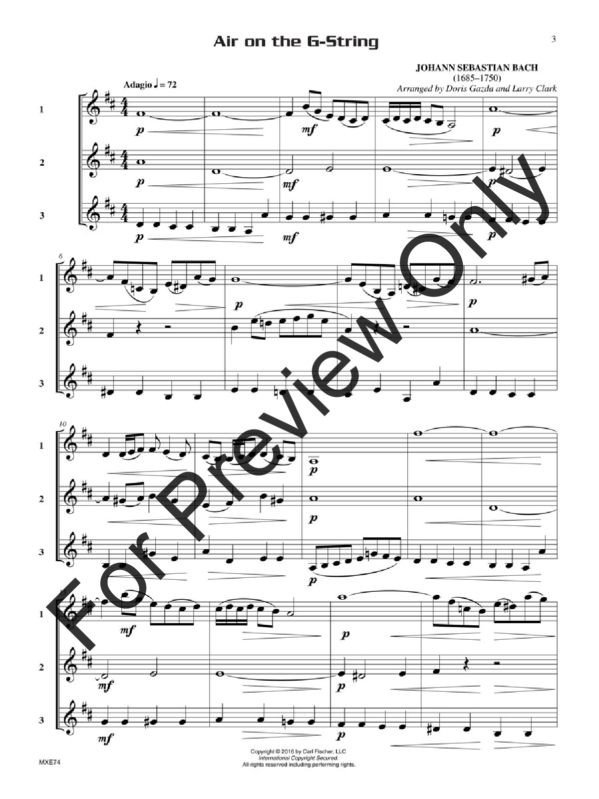 Compatible Trios for Weddings Clarinet/ Trumpet/ Tenor Sax/ Euphonium TC (Baritone TC)