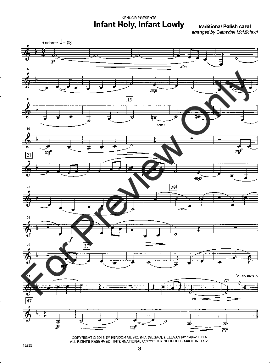 Contemporary Christmas Classics Clarinet Quartet - Bass Clarinet Book