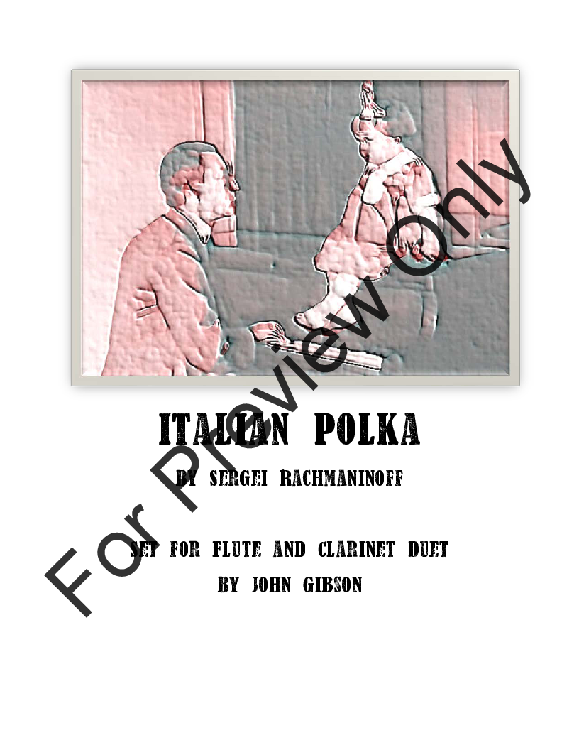 Italian Polka - flute and clarinet duet P.O.D.
