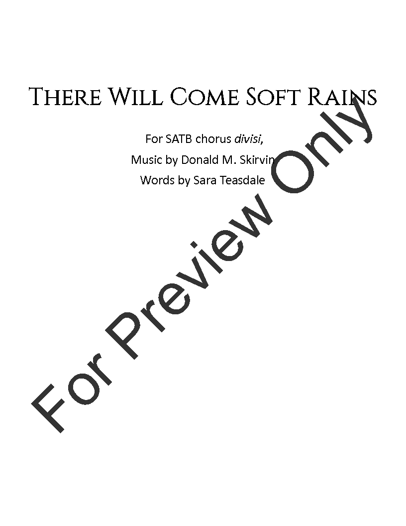 There Will Come Soft Rains P.O.D.