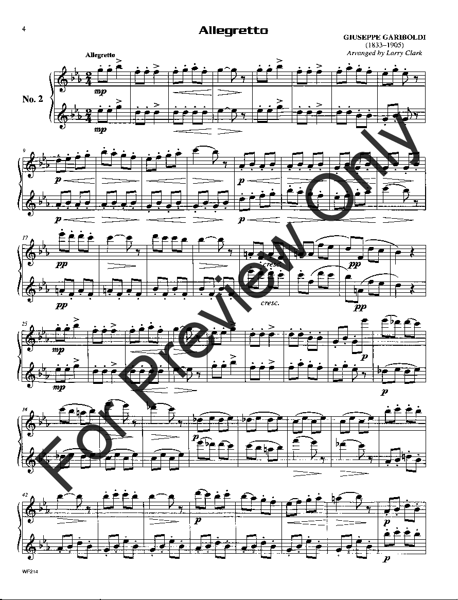 Compatible Duets for Winds #2 Flute Book