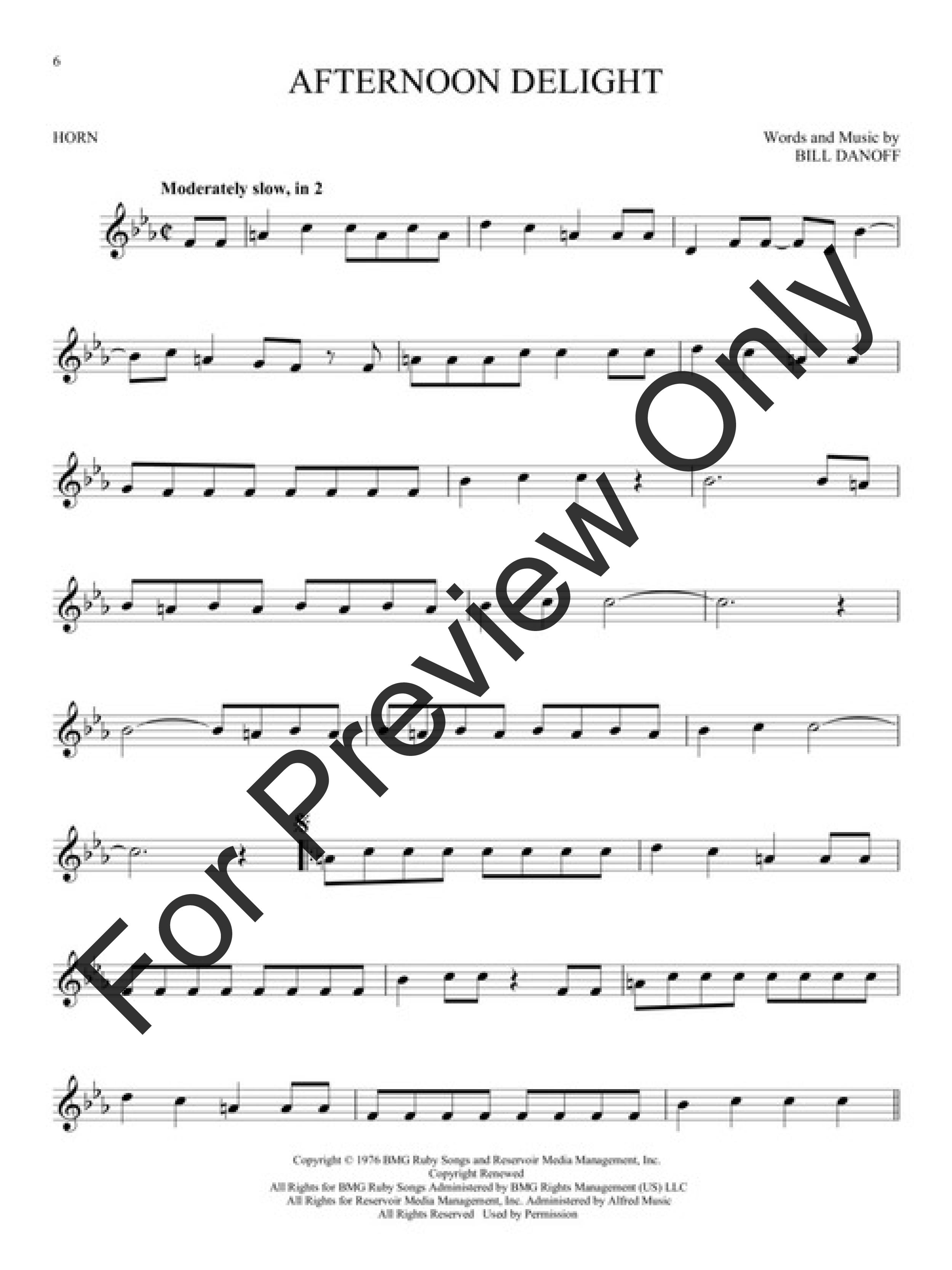 101 Popular Songs French Horn Book