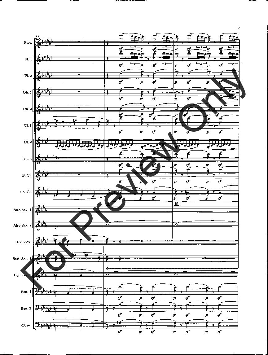 Don Giovanni Overture Woodwind Ensemble