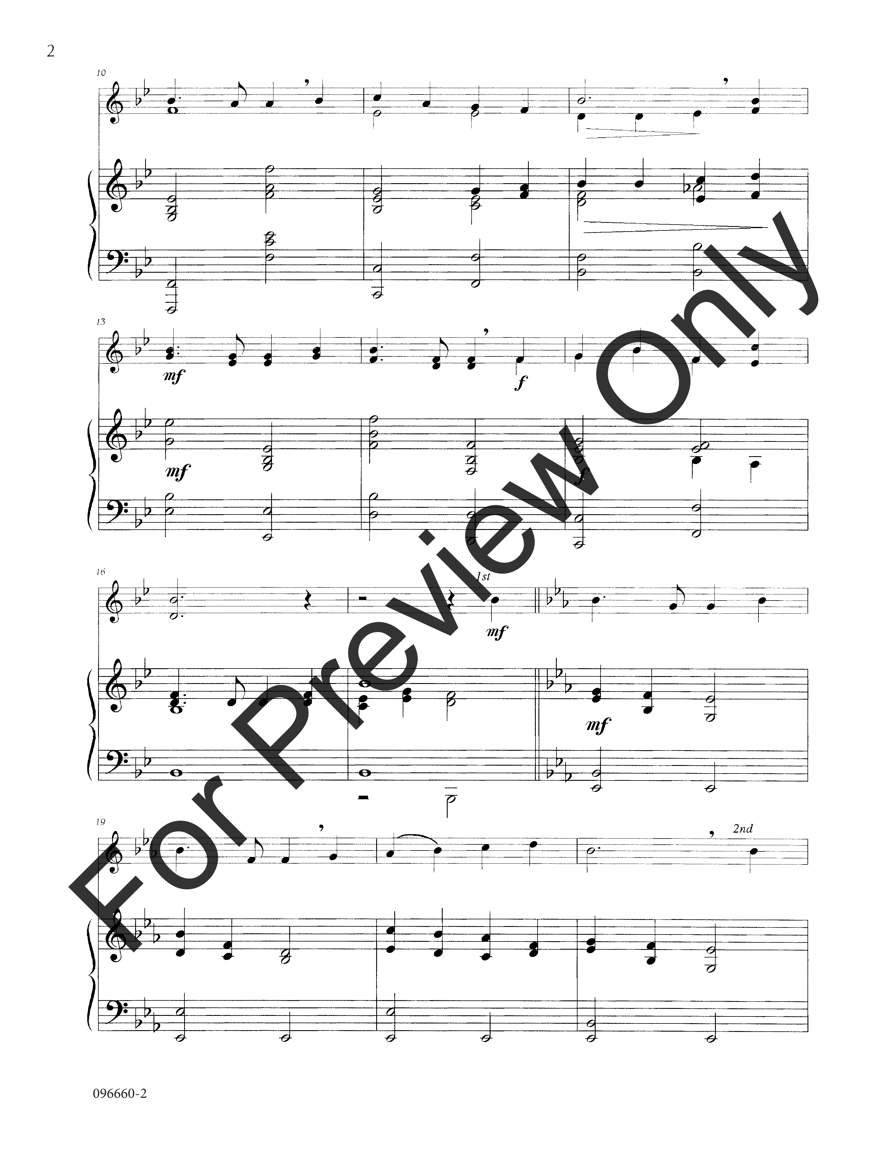 O Beautiful for Spacious Skies B-flat Instrument Solo, opt. Duet and Piano -P.O.P.