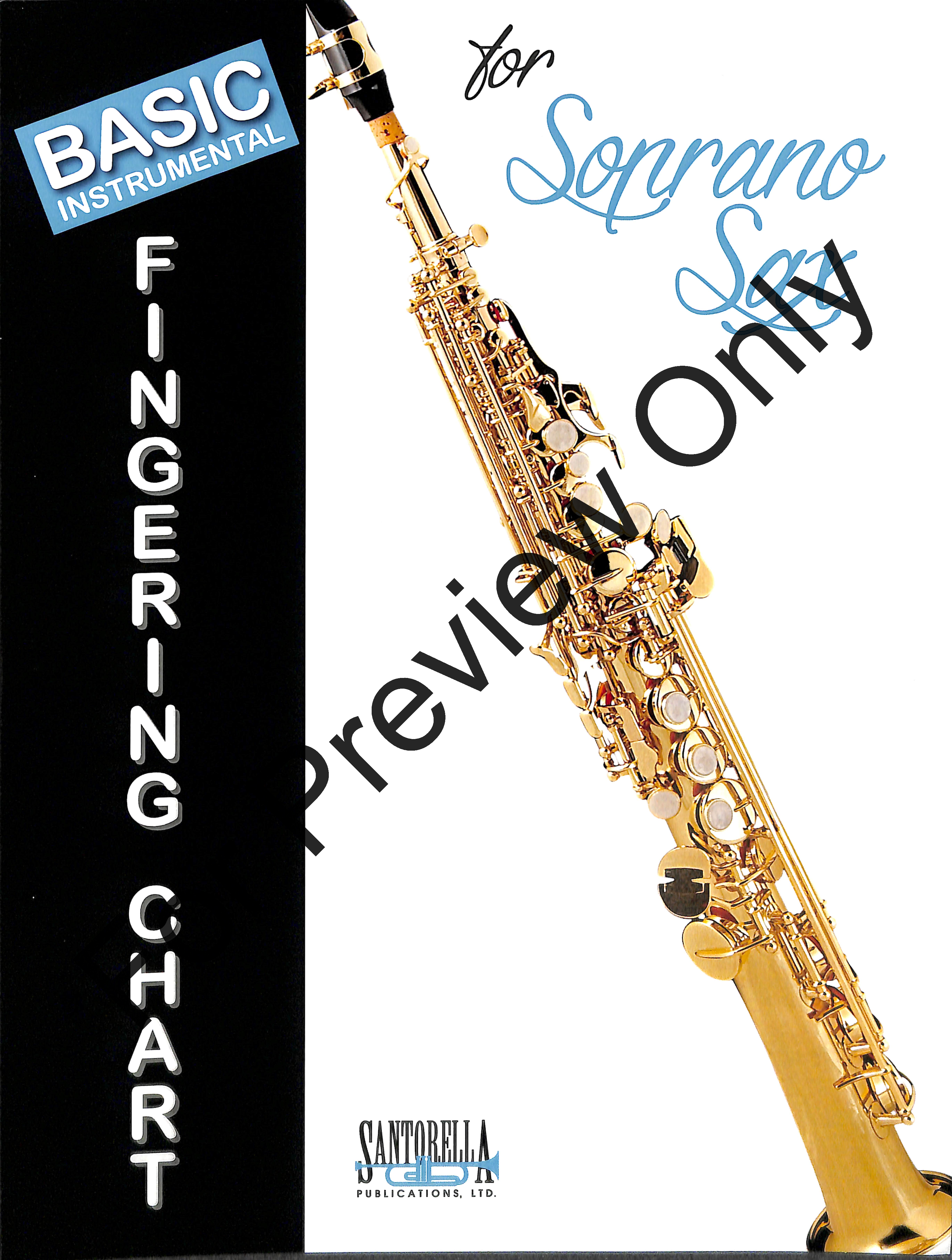 BASIC INSTRUMENTAL FINGERING CHART Soprano Sax