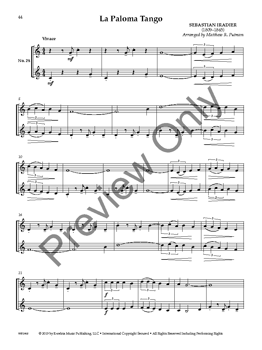Adaptable Duets P.O.D. Clarinet/Bass Clarinet/Trumpet/Baritone T.C.