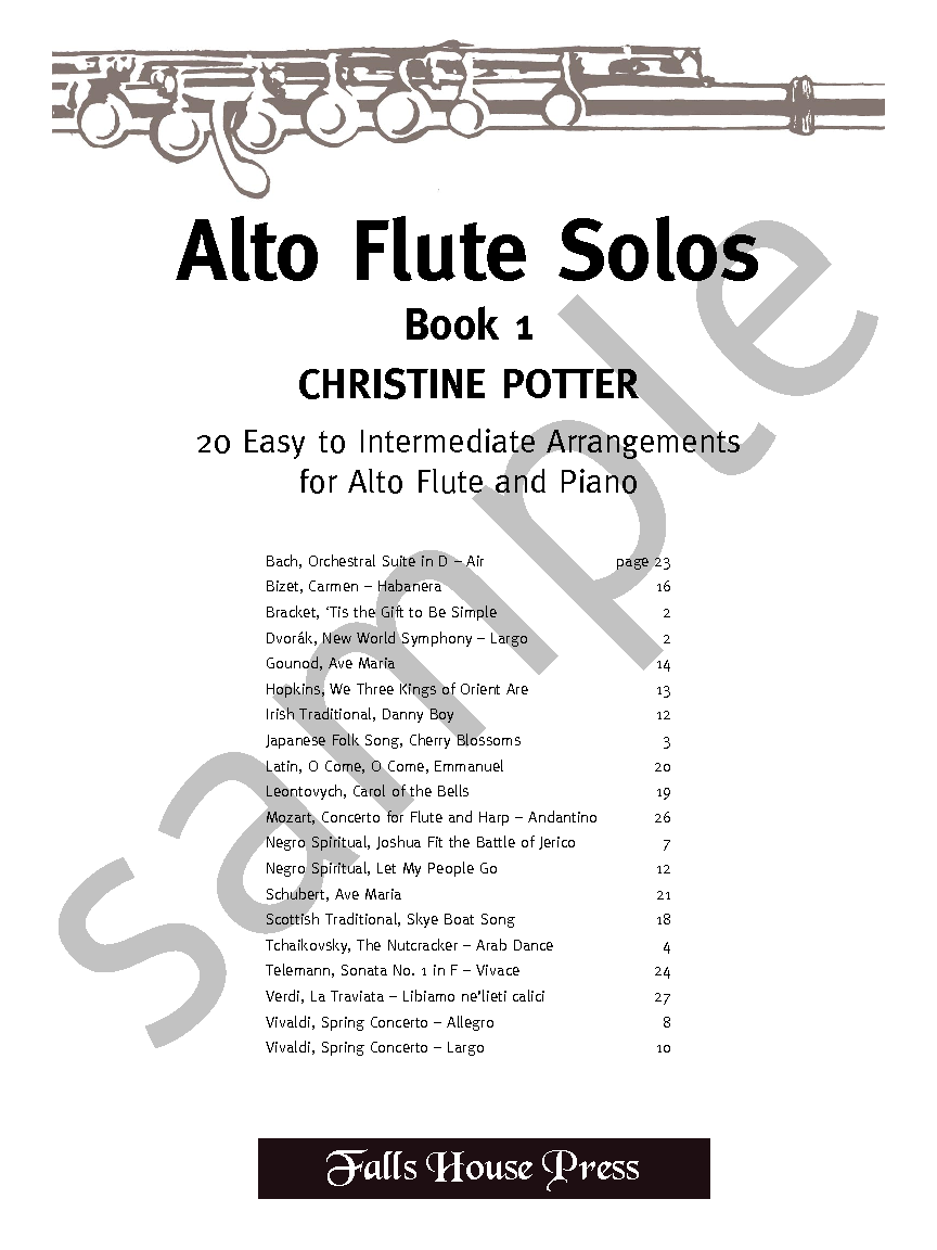 Alto Flute Solos
