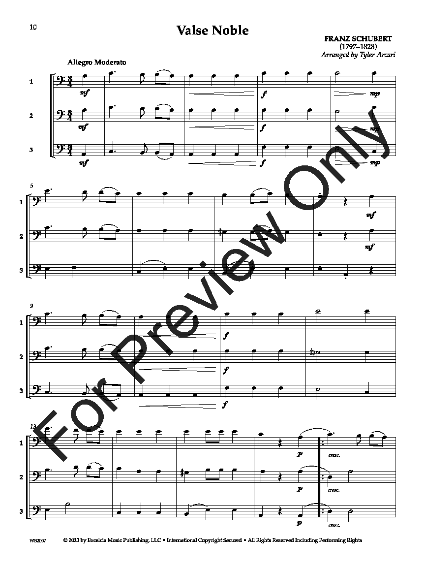 Adaptable Trios Trombone/Euphonium