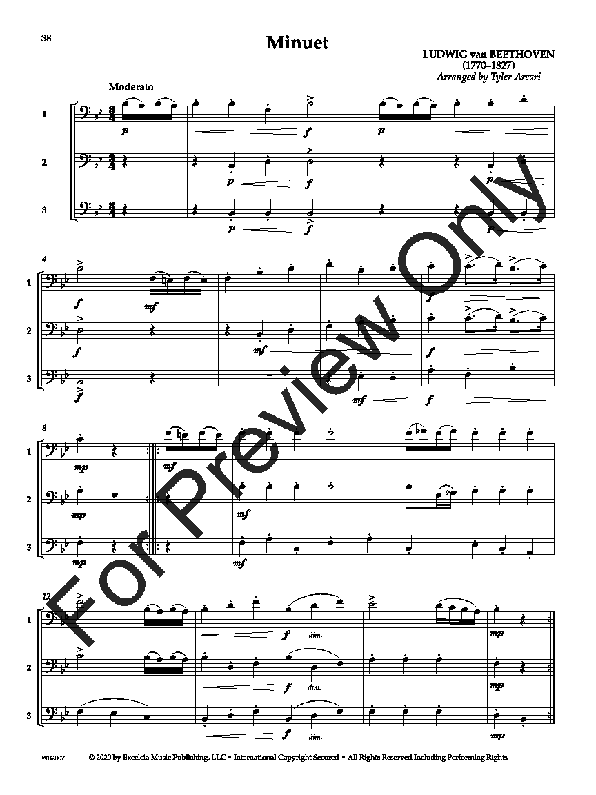 Adaptable Trios Trombone/Euphonium