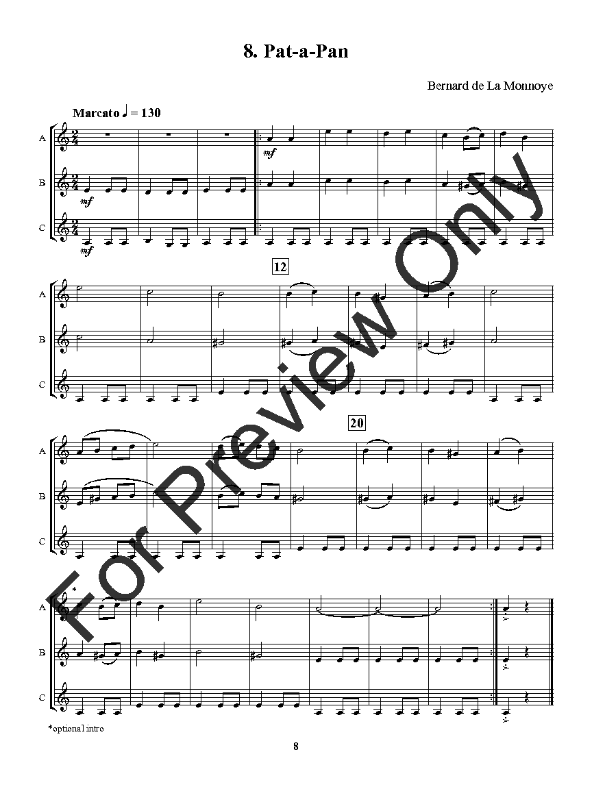Flexible Favorites for Winds - Christmas Clarinet, Bass Clarinet, Trumpet, Baritone TC Trio