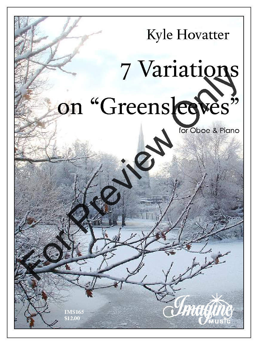 7 Variations on Greensleeves Oboe with Piano