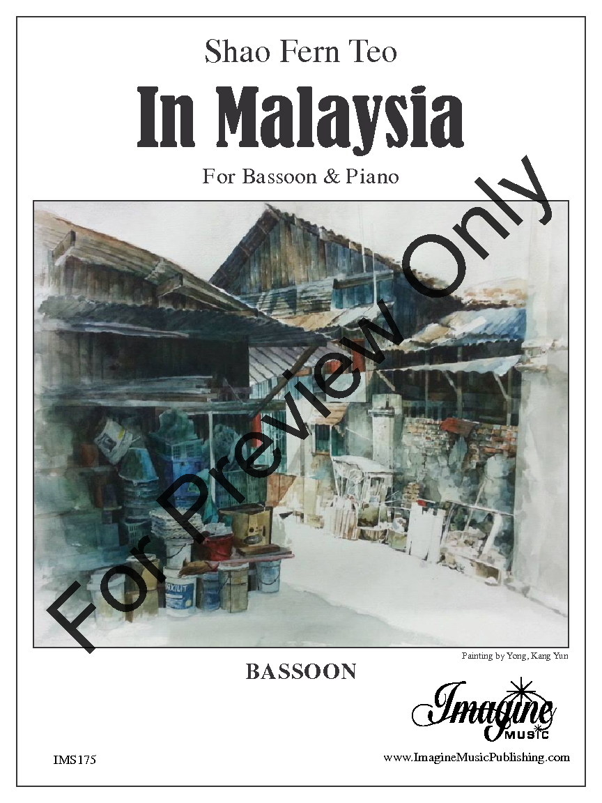In Malaysia Bassoon Solo with Piano