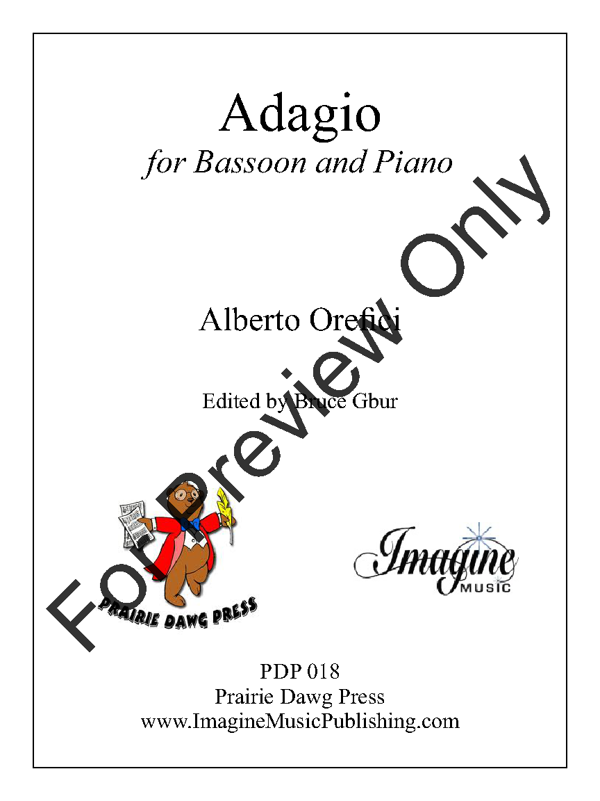 Adagio Bassoon and Piano