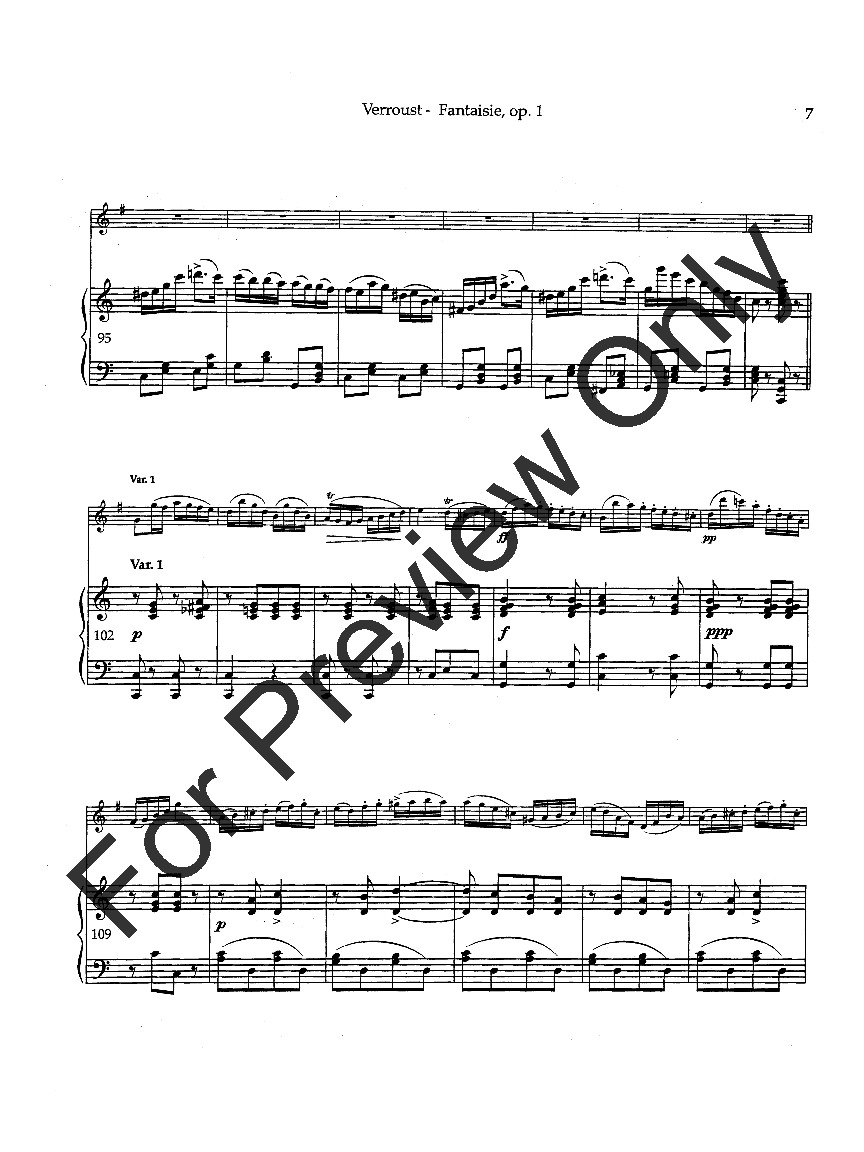 Fantaisie Op. 1 English Horn Solo with Piano