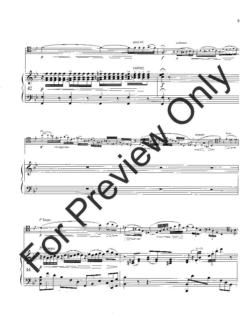 Cantilene Op. 59 Bassoon Solo with Piano