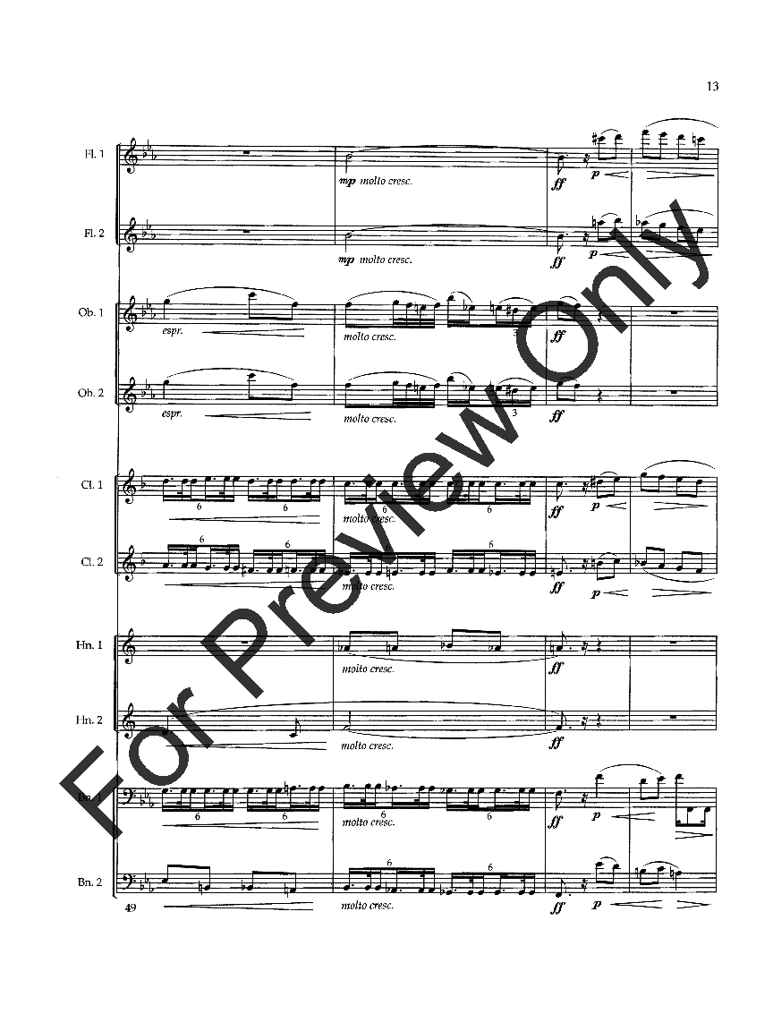 Adagio Op. 30 Double Woodwind Quintet