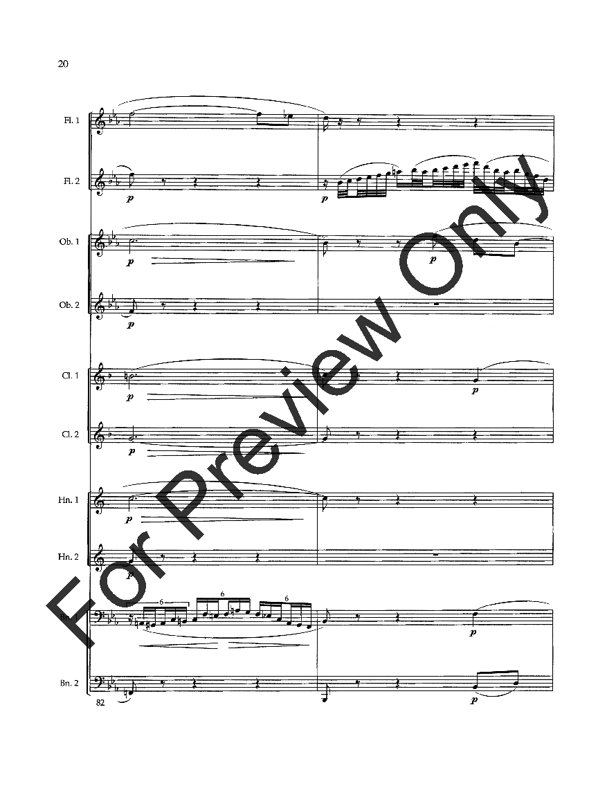 Adagio Op. 30 Double Woodwind Quintet