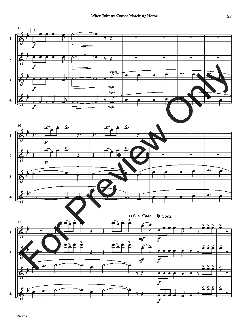 Adaptable Quartets Flute P.O.D.