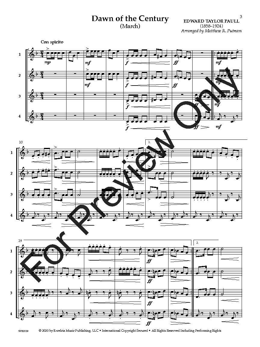 Adaptable Quartets F Horn P.O.D.