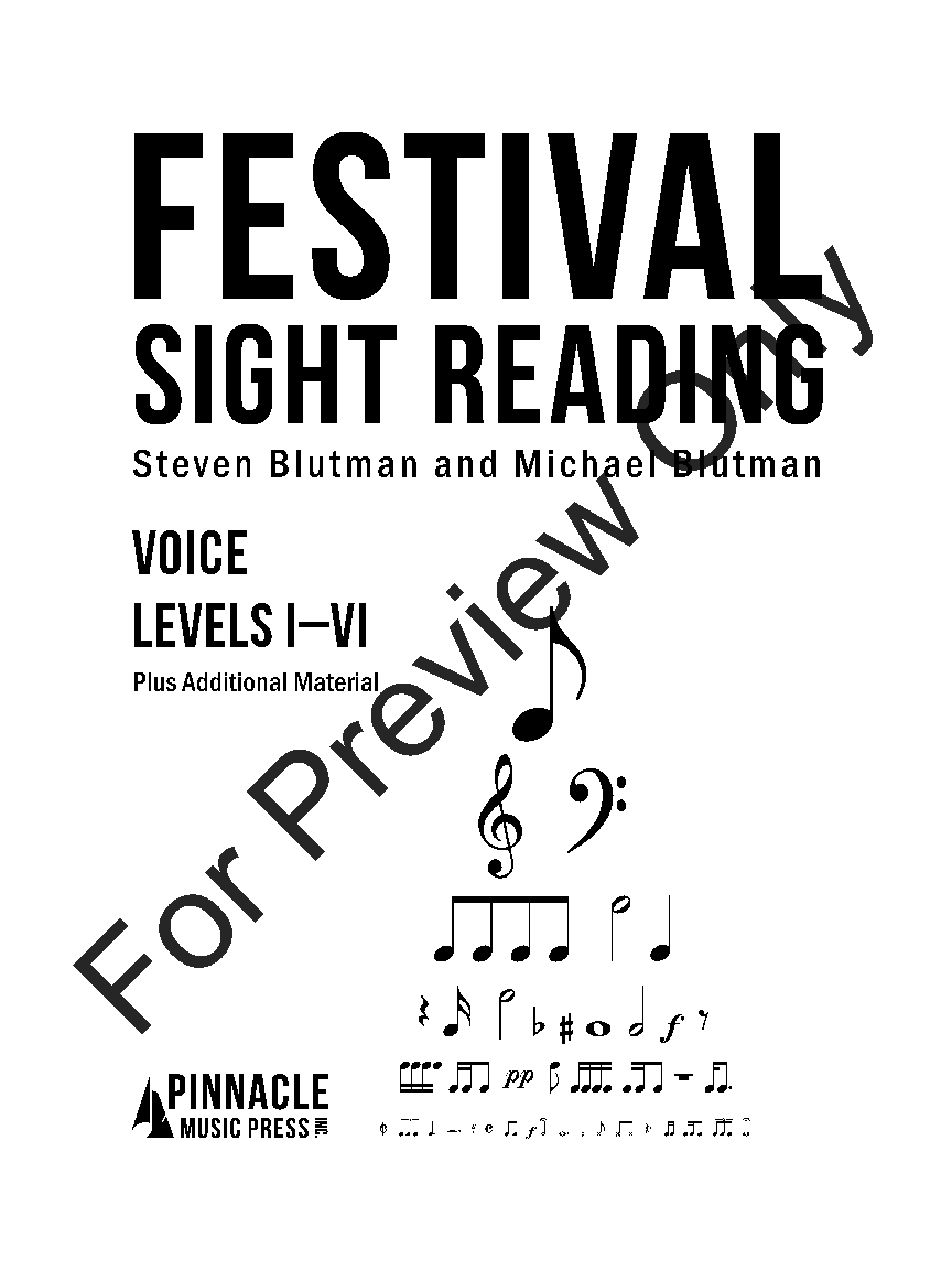 Festival Sight Reading: Voice P.O.D.