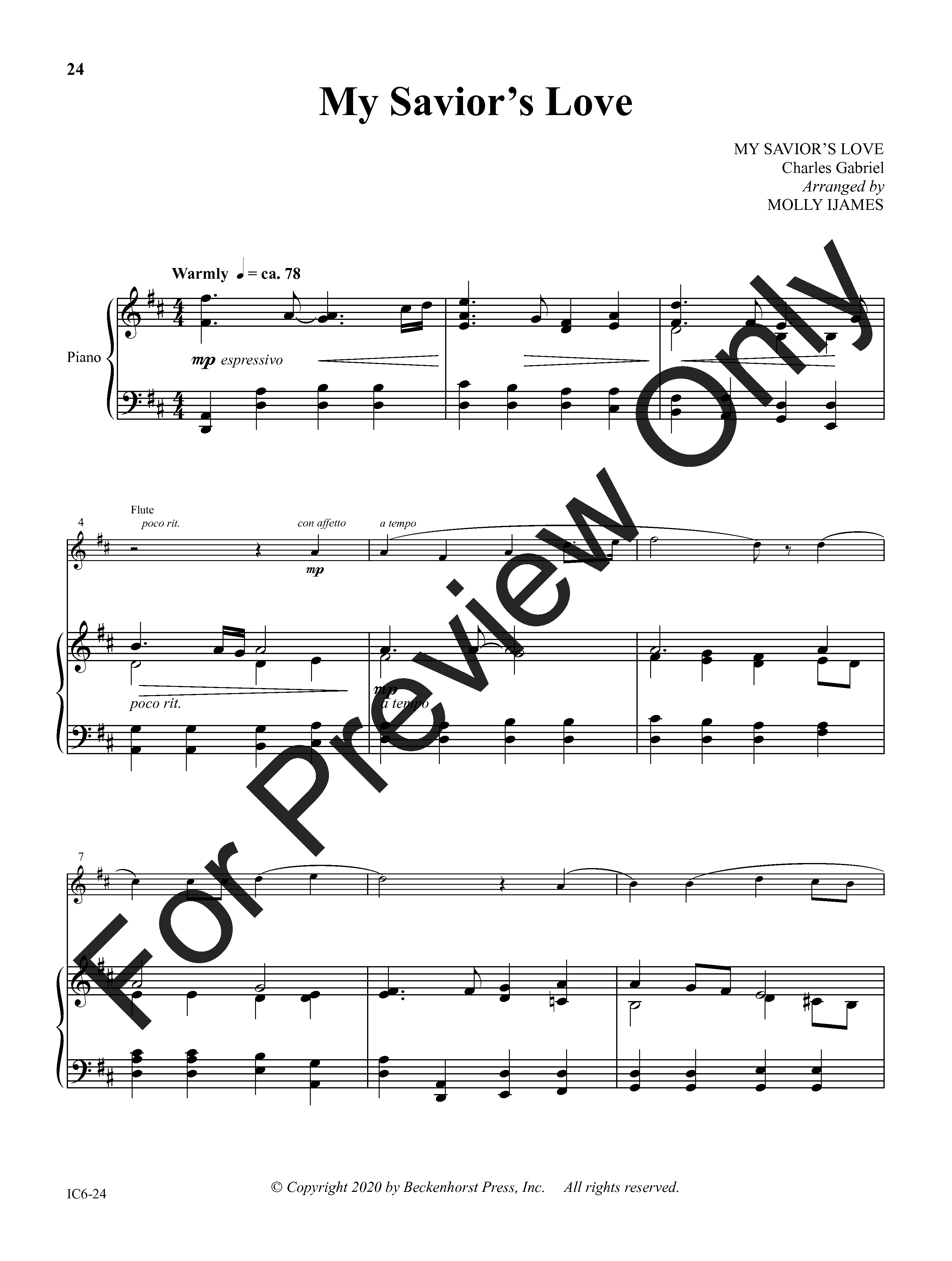 Instrumental Worship, Vol. 2 Treble Instruments in C